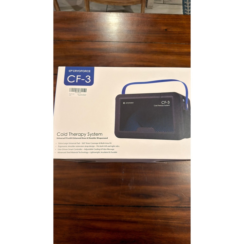 Cryoforce CF-3 Cold Therapy System Pro-Grade Recovery Knee Shoulder Ice Machine